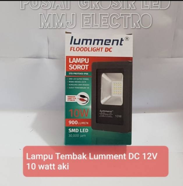 LAMPU SOROT DC 12V 10W 10 WATT LUMMENT / LAMPU TEMBAK DC 12V 10W 10 WATT AKI