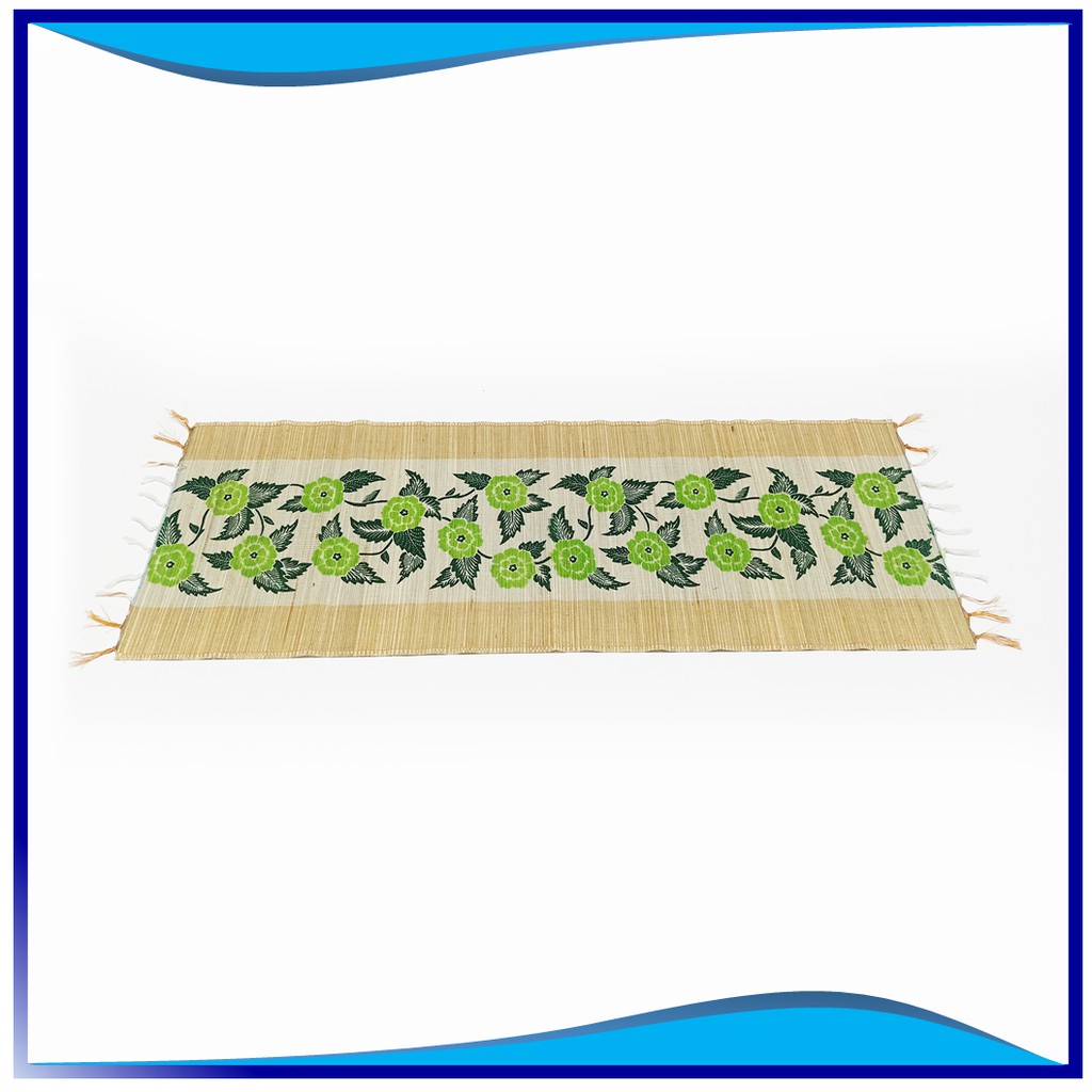 Taplak Meja Table Runner Hiasan Ruang Tamu Minimalis Model Printing Sablon