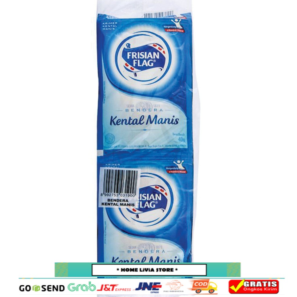 

Bendera Kental Manis Sachet 6 X 40 g