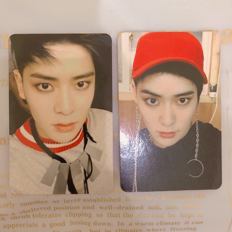 PC NCT 127 JAEHYUN FIRETRUCK PHOTOCARD