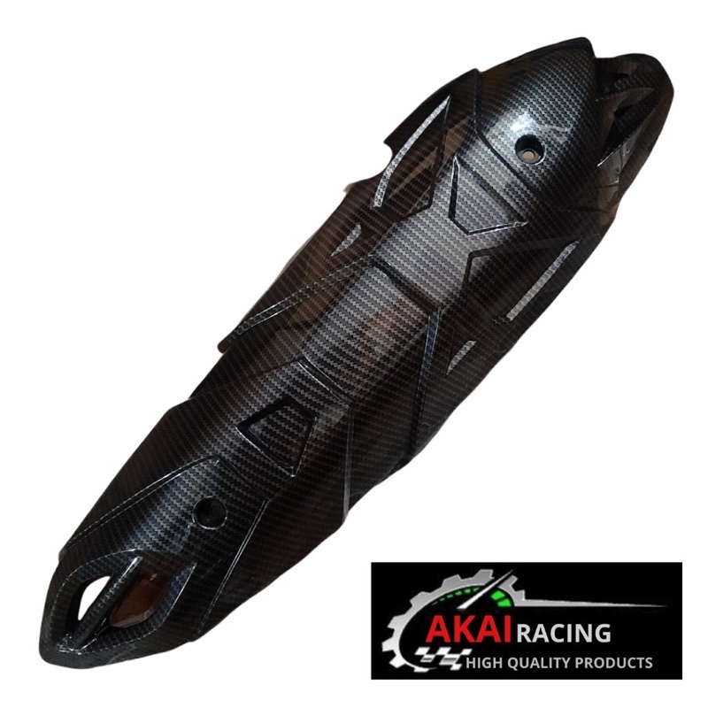 Cover Knalpot Nmax New 2020-2022 Karbon Tameng Knalpot Nmax New Original Merk NEMO