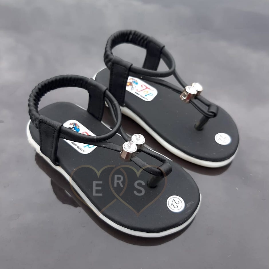 TOKOERS SDP08 26-30 Sandal Anak Perempuan Umur 3 4 5 tahun - Sandal Tali Anak Motif Diamond