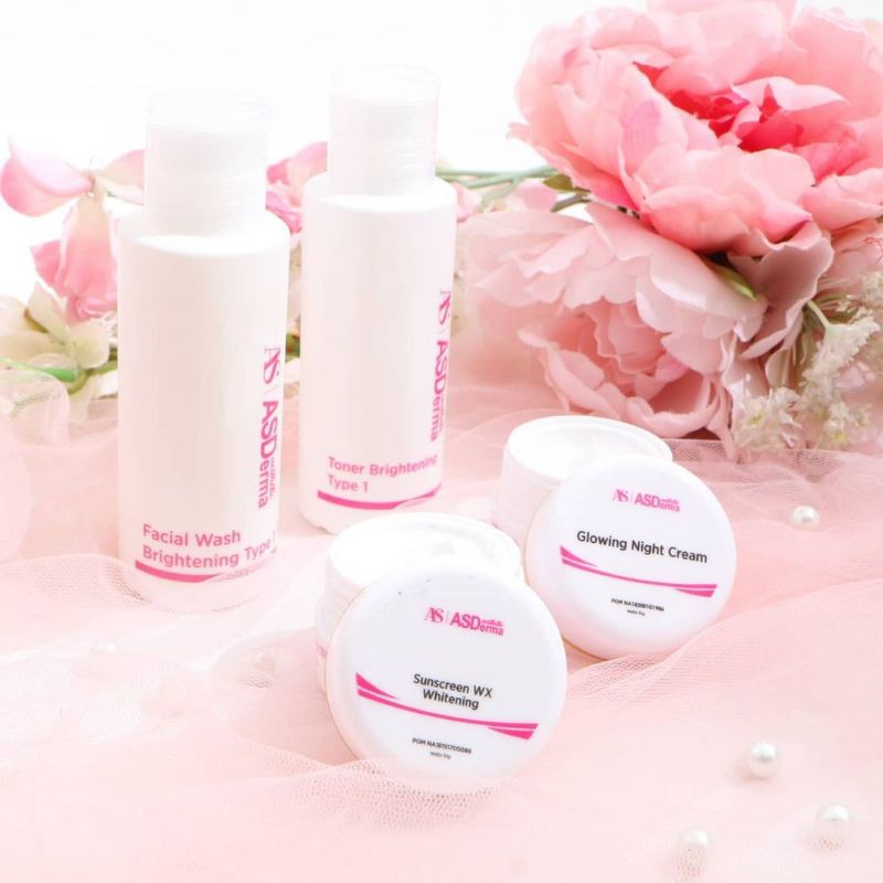 Paket Glowing Shining Asderma