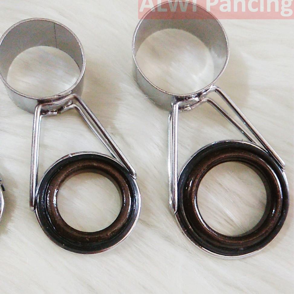 [1 SET] Ring Guide Joran Teleskopik / Cincin Joran Antena (KODE 544)
