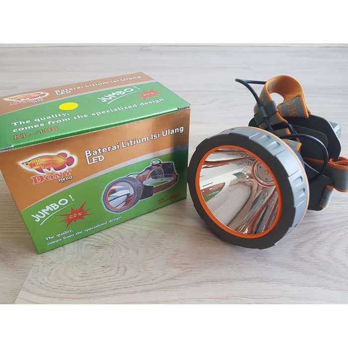 Senter Kepala DONY KL 198 JUMBO LED 20watt