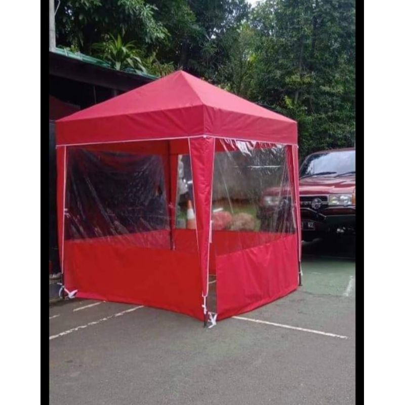 dingding atau tirai tenda lipat dan bongkar pasang 1,5x1, 5