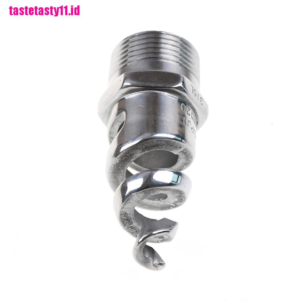 1 / 2 &quot;1&quot; nozzle Semprot Atomisasi Bentuk spiral Bahan Stainless steel