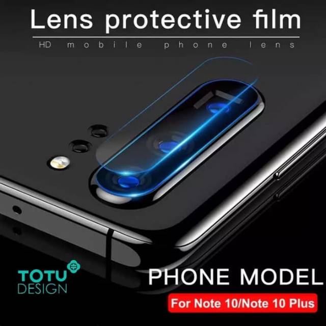 Totu Design Tempered Glass Camera samsung Note 10 PLUS Screen kamera