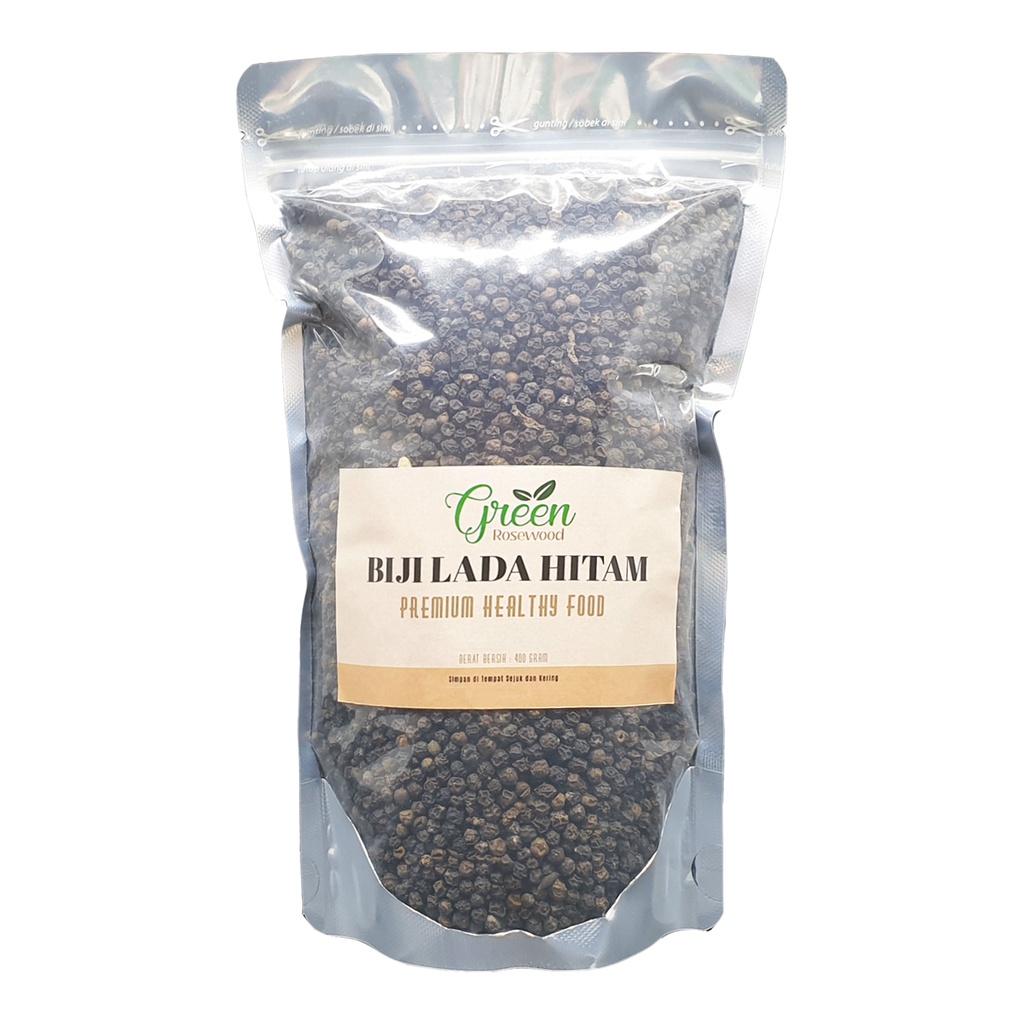 

BIJI LADA HITAM RINGAN 400 GR / MERICA HITAM RINGAN 400GRAM / LADA HITAM BUTIR RINGAN