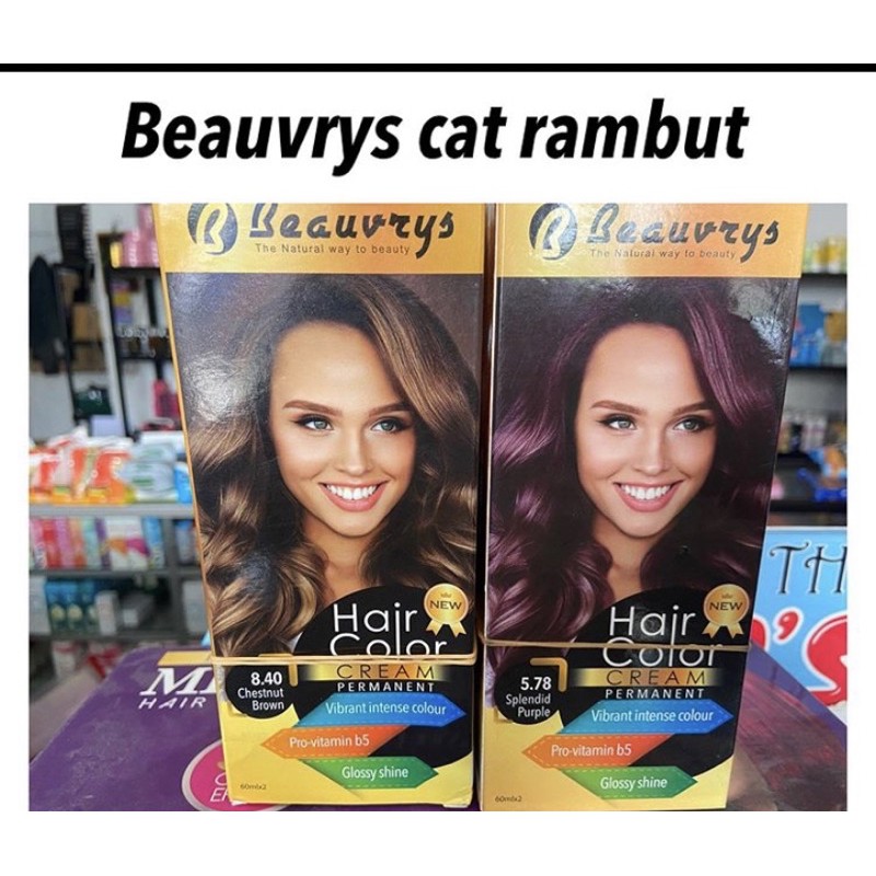 [ free sisir + sarung tanggan ] beauvrys hair colour // cat rambut beauvrys best seller