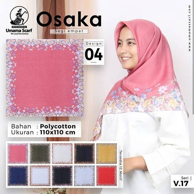 JILBAB MOTIF UMAMA,HIJAB UMAMA OSAKA,HIJAB S4 UMAMA