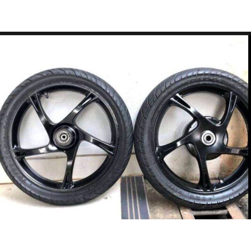 Velg yamaha mio sporty/smile plus ban second original