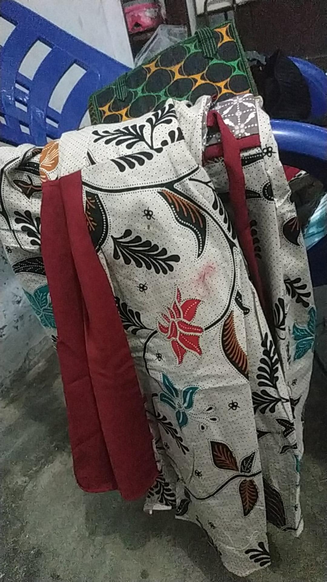 Batik Wanita Asj Sa Hrb026 Kenongo Kemeja Tosca Pendek