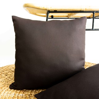 SARUNG BANTAL SOFA KURSI POLOS COKLAT TUA DARK BROWN KATUN SARUNG BANTAL SOFA KURSI POLOS COKLAT TUA DARK BROWN KATUN
