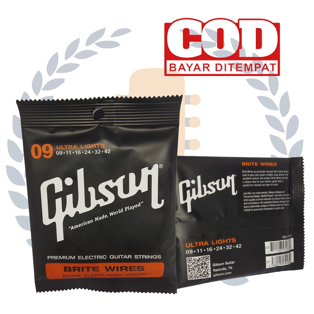 Senar Gitar Gibson Elektrik Akustik