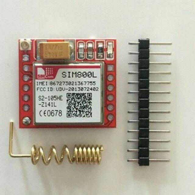 Sim800l gsm gprs module sms for arduino