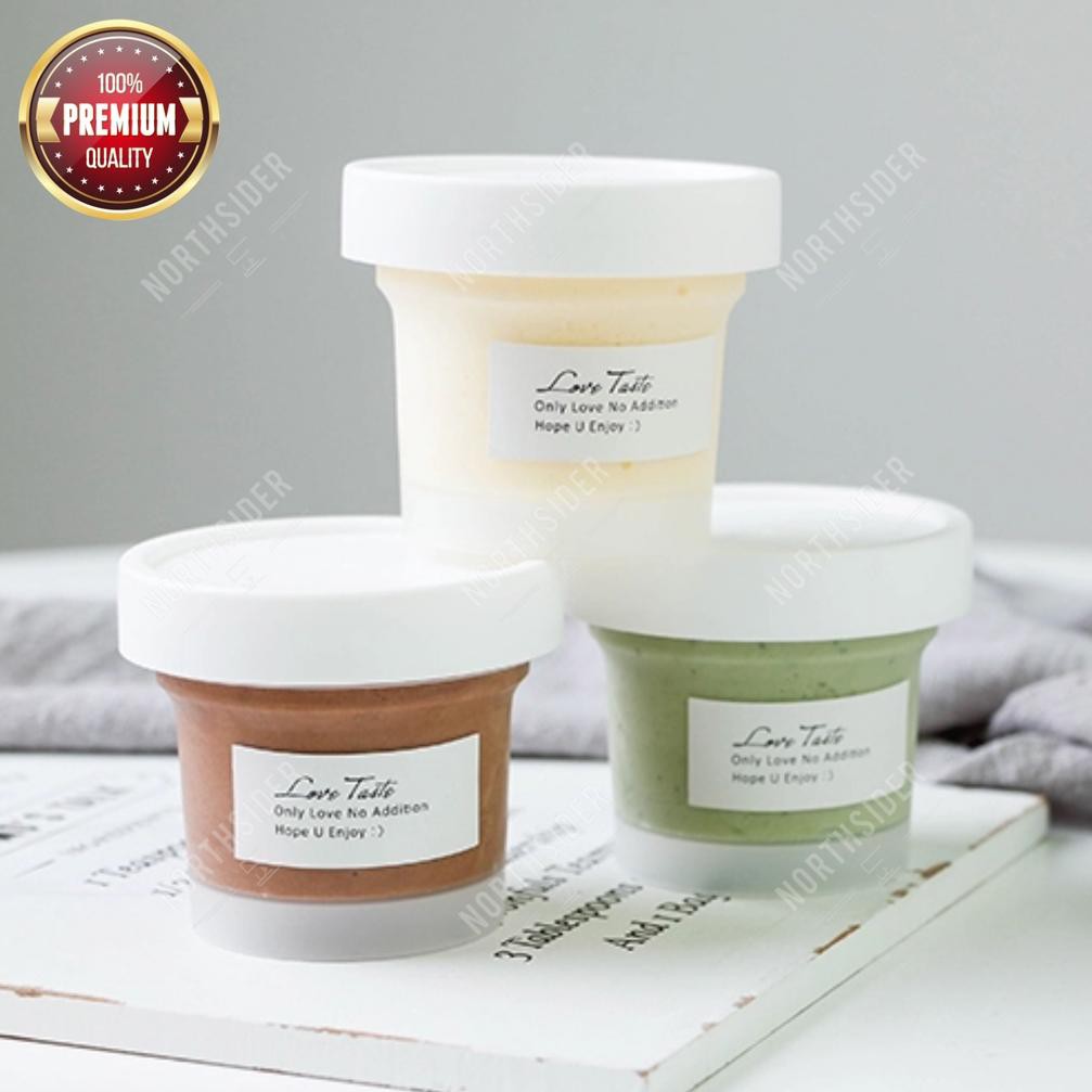 

10 PCS * KEMASAN ICE CREAM GELATO 125ML PP CUP | ES KRIM PUDDING YOGURT BUMBU (KODE H39)