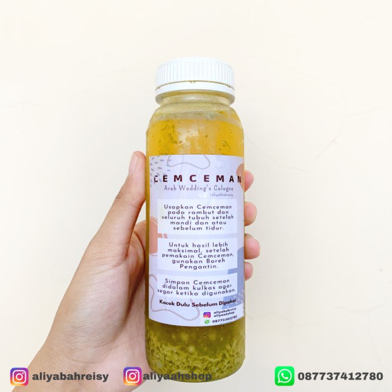 cemceman pengantin Arab Wedding's cologne wangi murah parfum rambut dan badan