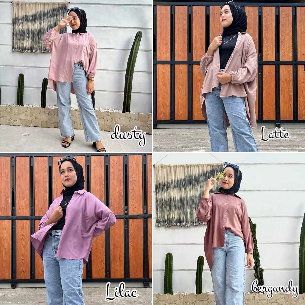 kemeja OVERSIZE rayon