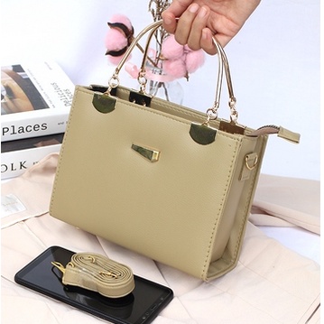 Tas Selempang Jinjing Wanita Gagang Besi Simple Dan Elegan Tas Pesta Wanita Termurah Tas Gagang Besi