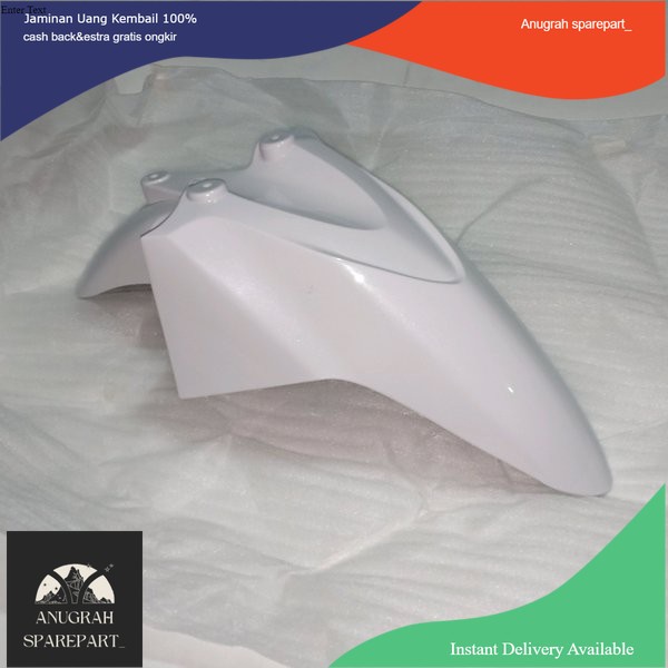 spakbor depan VARIO TECHNO 110 OLD PUTIH ORIGINAL