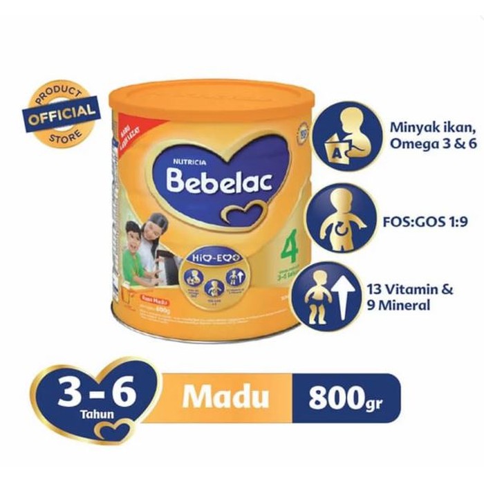 

Bebelac 4 Madu 800 Gr