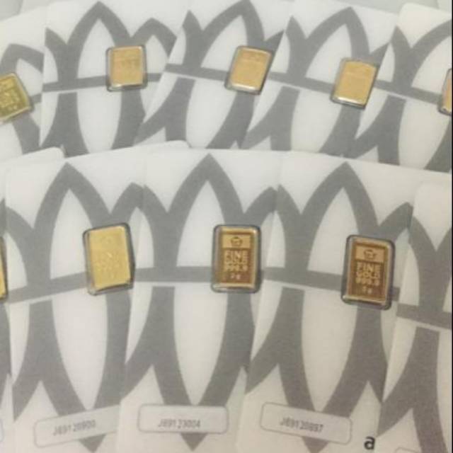 Logam Mulia Emas Antam Asli Keping 10 gram 10gr 10g