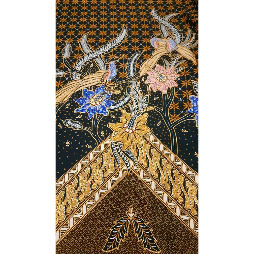 Kain Batik Silk Gold