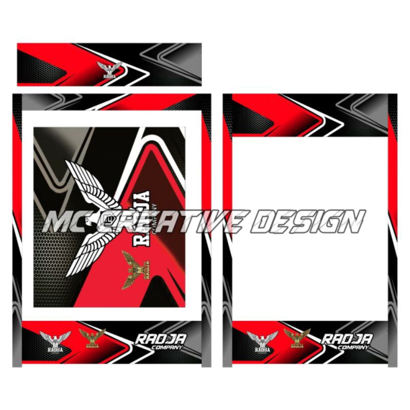 Decal Sangkar Motif Radja