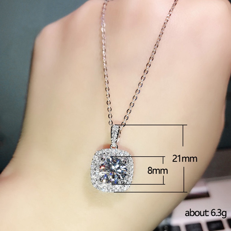 Kalung Kristal Cubic Zirconia AAA Untuk Wanita