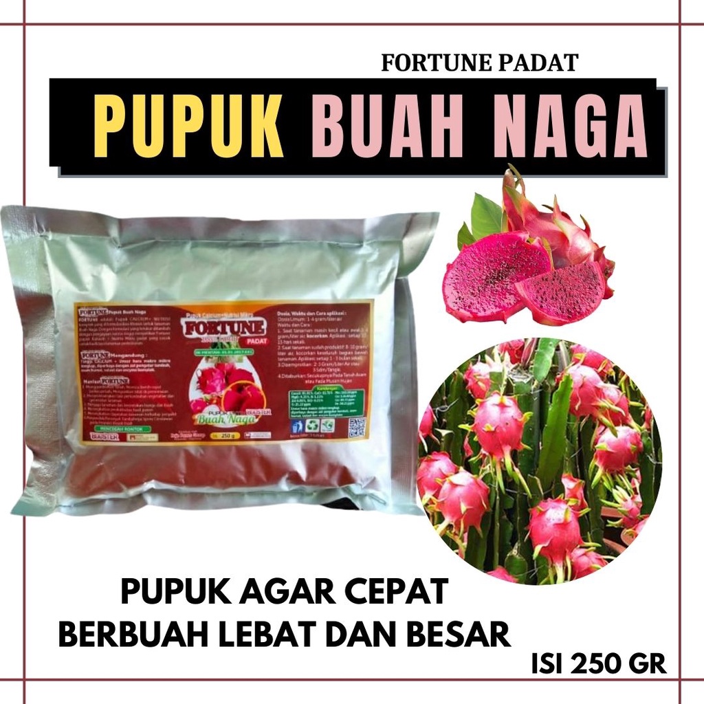 Pupuk Booster Buah Naga TERPECAYA Pupuk Buah Naga Agar Cepat Berbuah