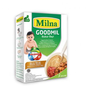 Milna GoodMil Bubur Bayi 8-12bulan 120gr