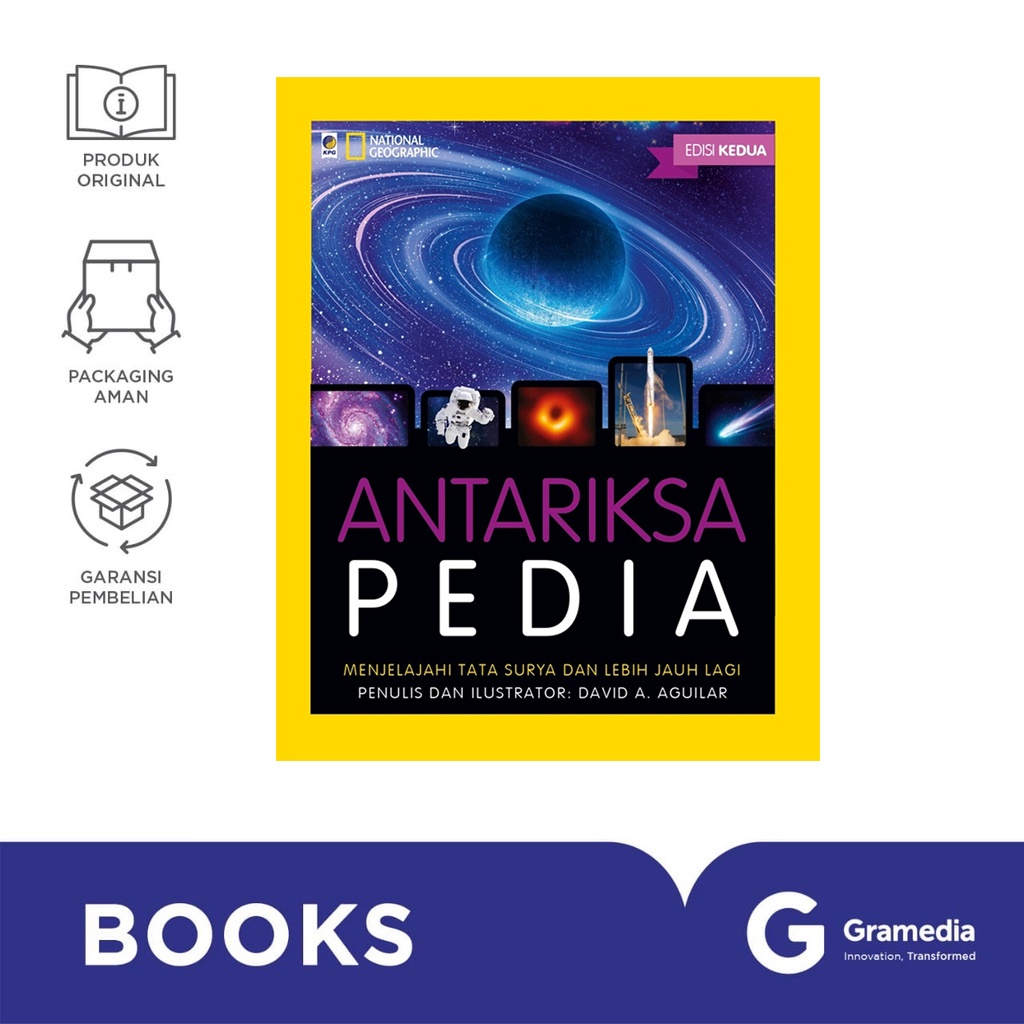 Gramedia Bali - Nat Geo Antariksapedia Edisi Kedua