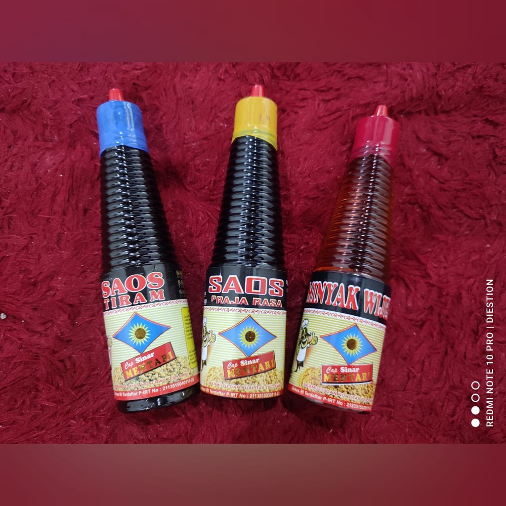 Paket Trio Favorit {Minyak Wijen , Saos Tiram , Saos Rajarasa}