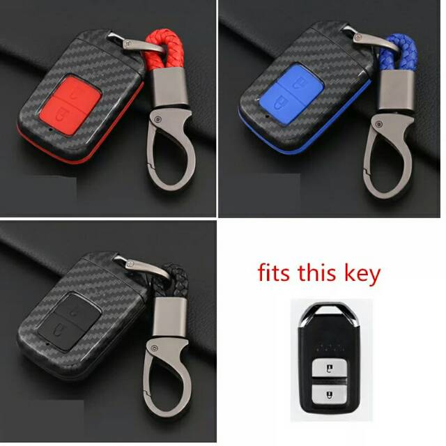 Sarung Kunci Honda HRV / Sarung Kunci Honda All new Jazz Smartkey Carbon Case Kunci HRV