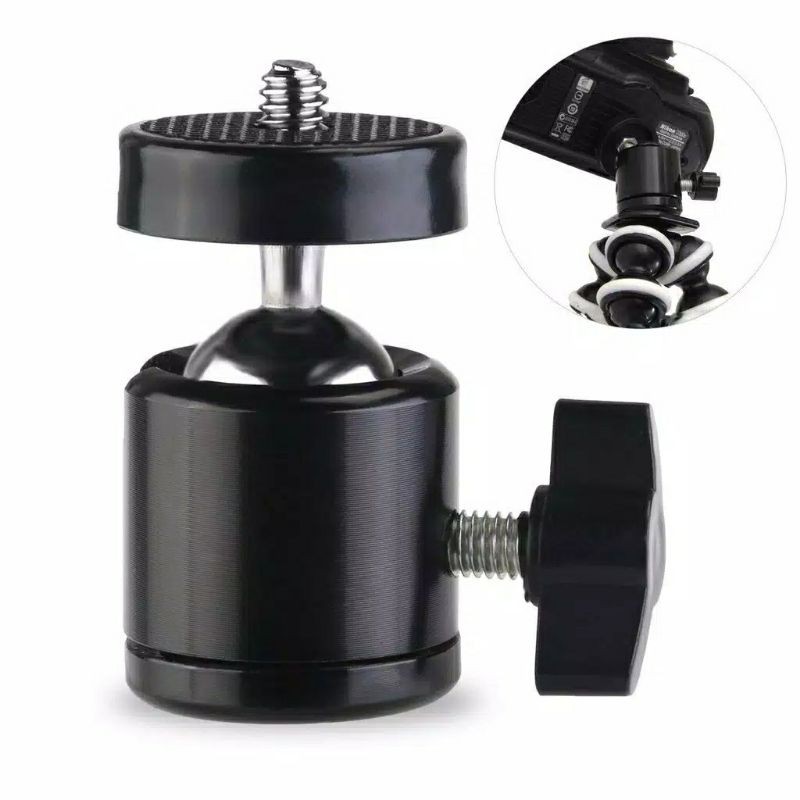 Mini Ball Head Tripod Kamera DSLR 360 Gorillapod 1/4&quot; Screw BallHead