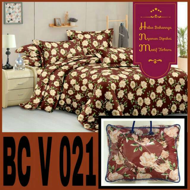 Sprei dan badcover 160x200x20 dan 180x200x20