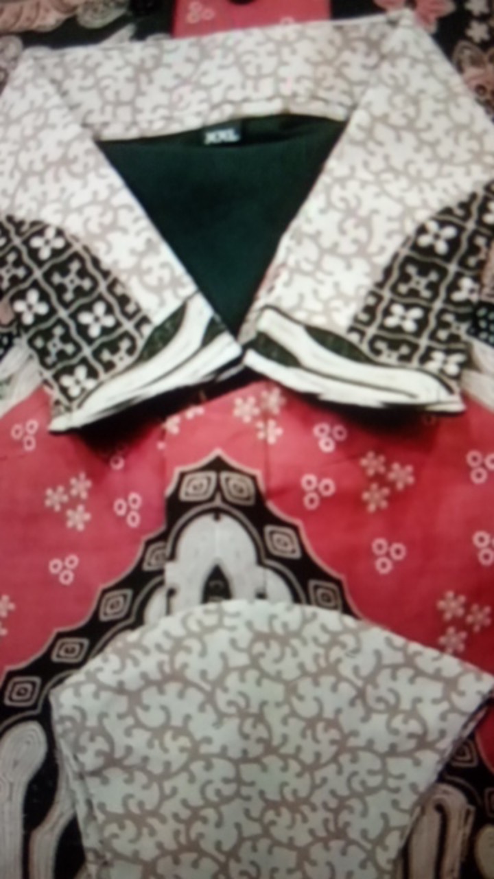 Hem Batik Laki Laki Lengan Panjang Kemeja Batik Pria Lengan Panjang Atasan Batik Ads 008