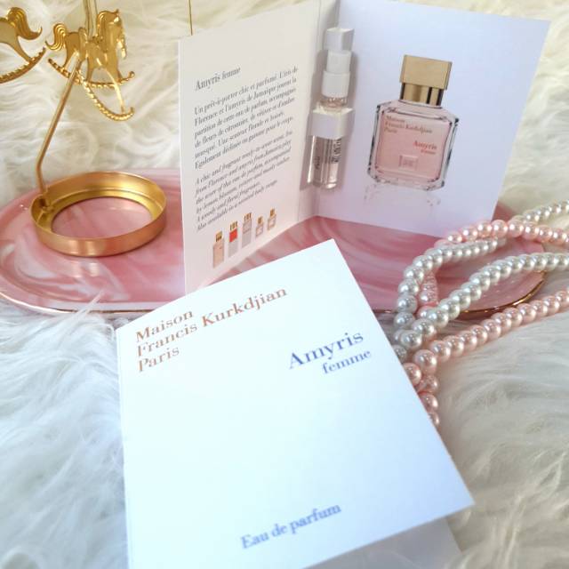 AMYRIS FEMME EDP VIALS/TESTER MFK (MAISON FRANCIS KURKDJIAN)  SIZE 2ML