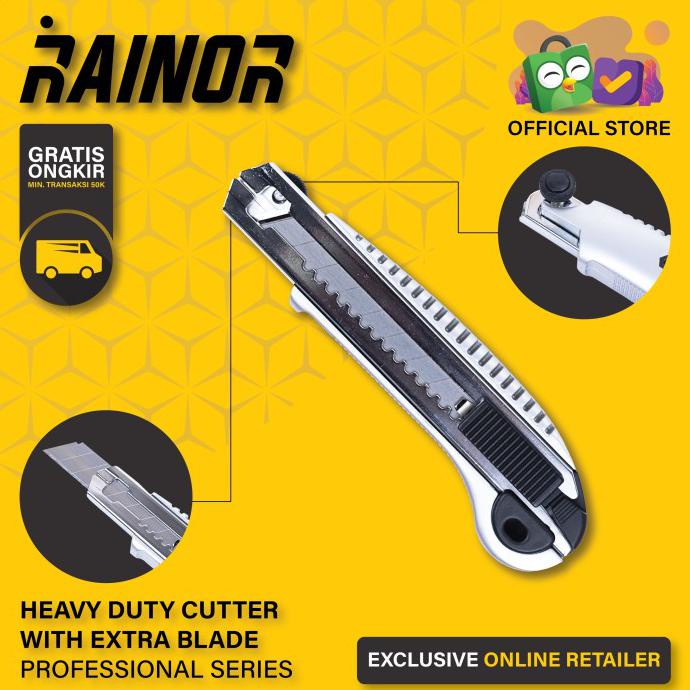

Murah Pisau Cutter Serbaguna Heavy Duty / Heavy Duty Cutter Gilaa!!!