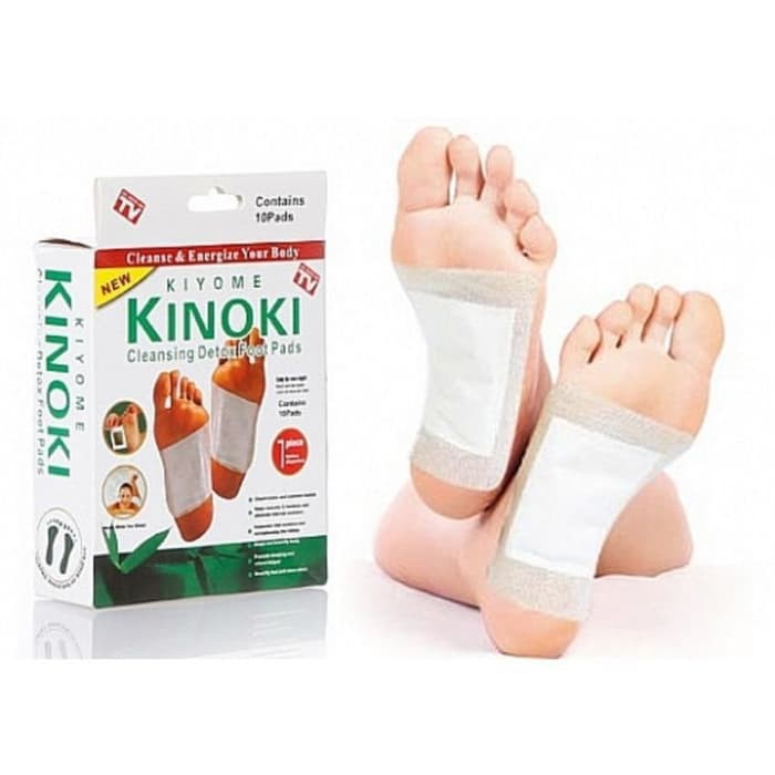 KINOKI Putih (10 Pcs) Foot Patch Koyo Detox Kaki - 10 Pads