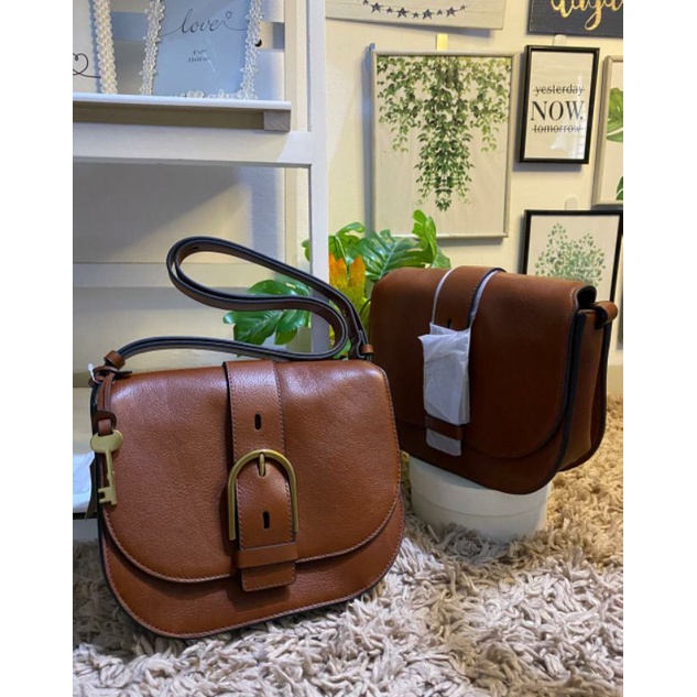 f o s s i l wiley saddle brown