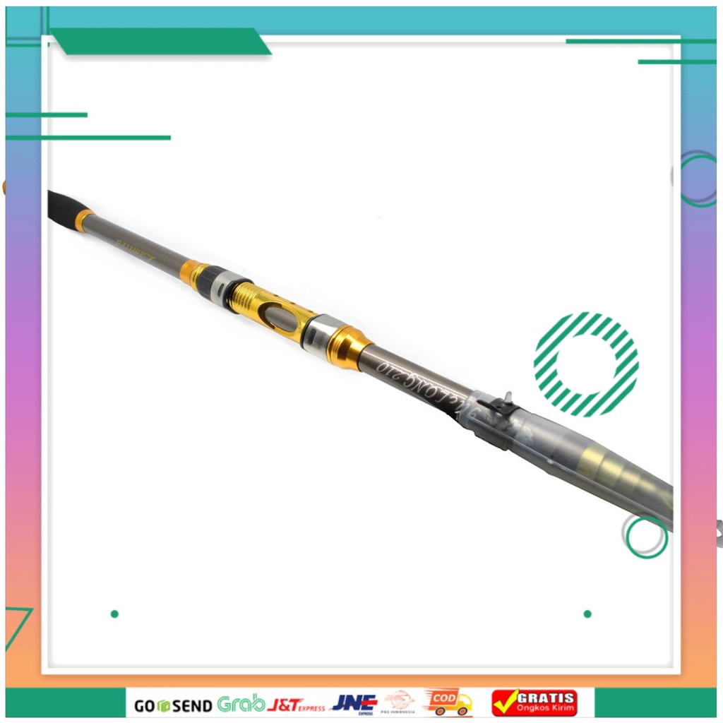 (BISA COD) FTIHSHPJoran Pancing Carbon Fiber Sea Fishing Rod