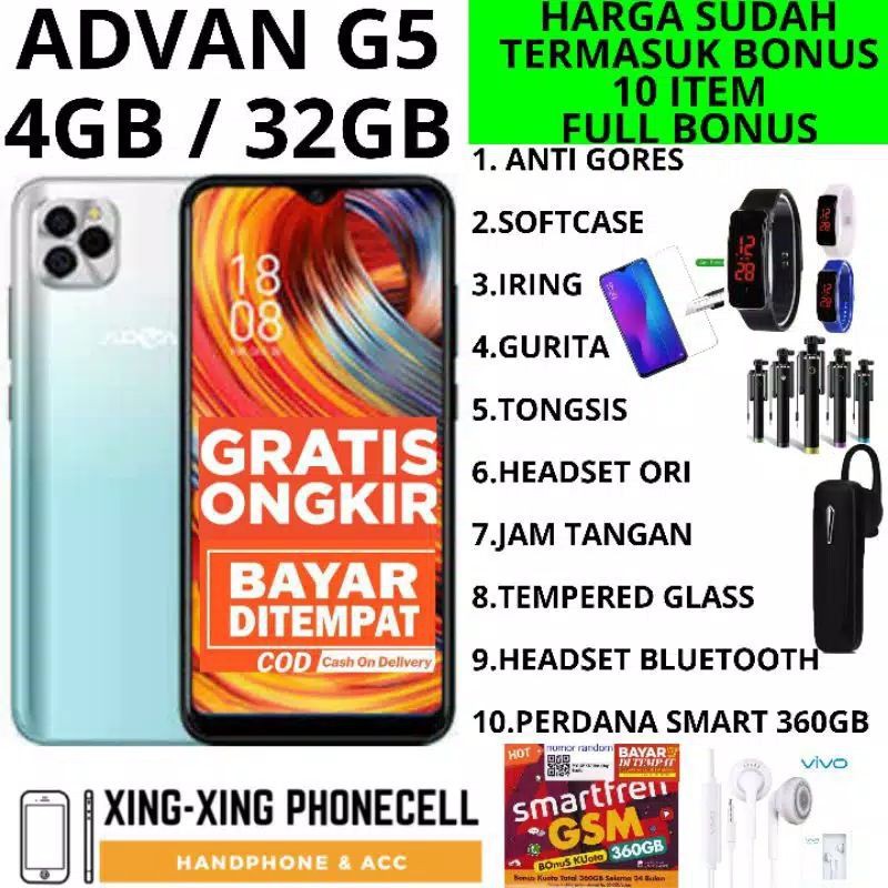 ADVAN G5 4/32 Garansi resmi