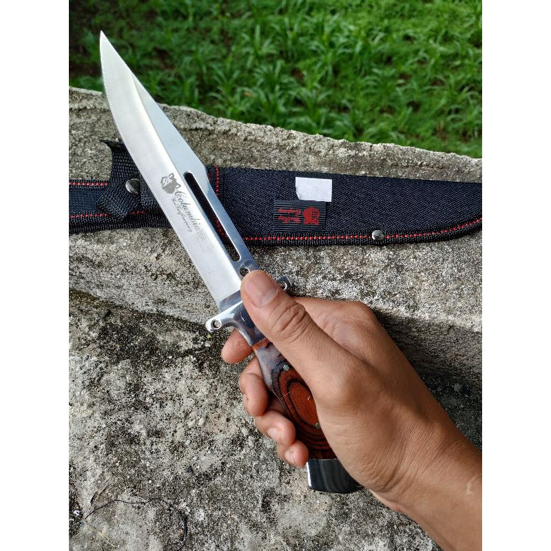 (survival kit) pisau survival/berburu merk columbia seri G08