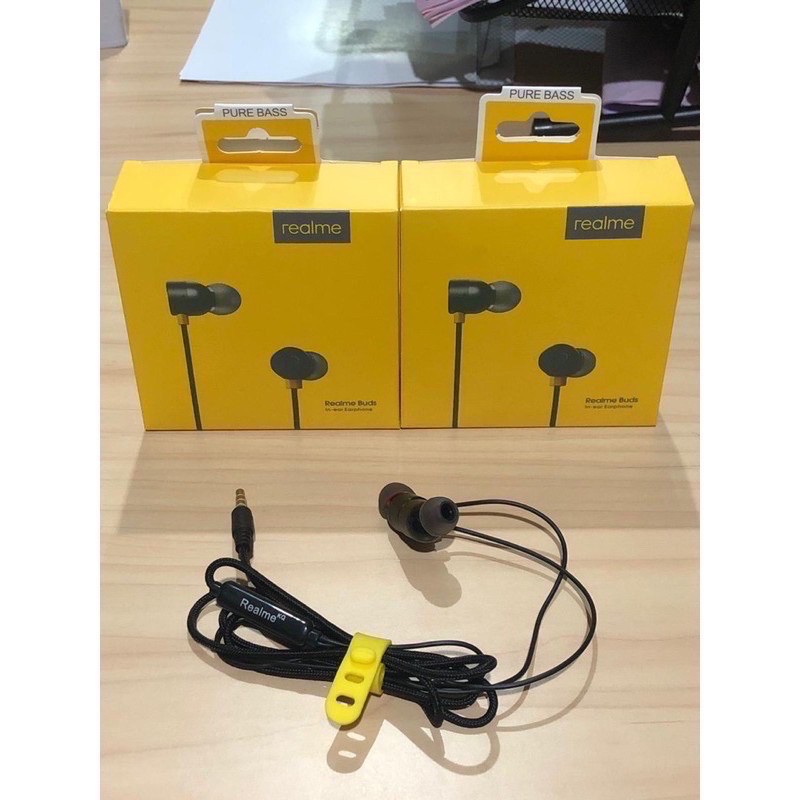 HEADSET REALME HANDSFREE REALME MAGNET STEREO BASS