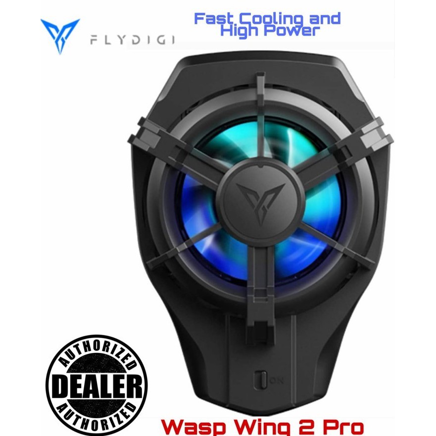 Flydigi Wasp Wing 2 Pro Super Fast Fan Cooling For Gaming Phone cooler