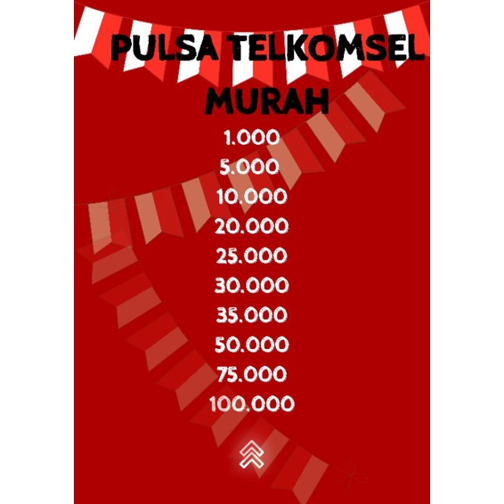 PULSA TELKOMSEL 1000