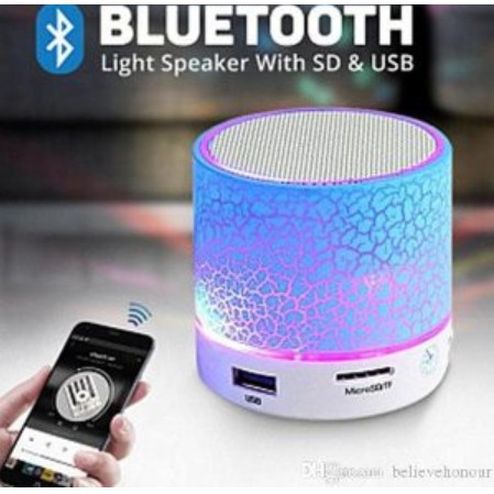 BAJ A9 Bluetooth Speaker Mini led Portable Wireless Speaker BA SS086