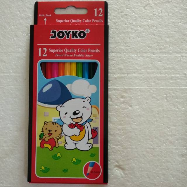 

Pencil 12 warna joyko panjang dapatkan harga termurah disini